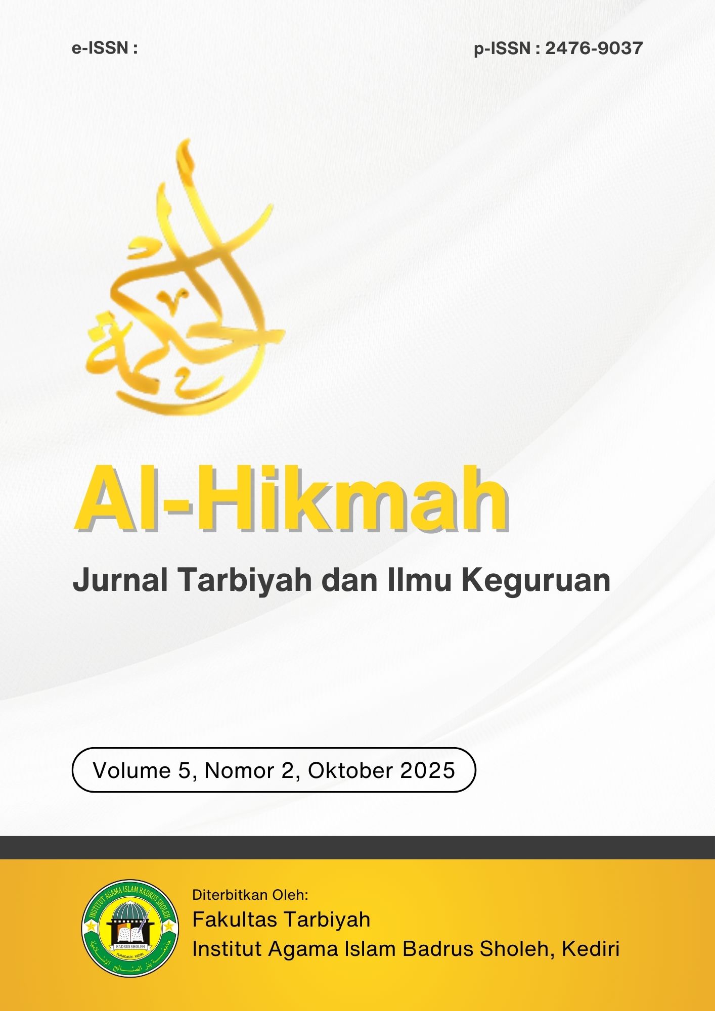 					View Vol. 5 No. 2 (2025): Al-Hikmah October 2025
				